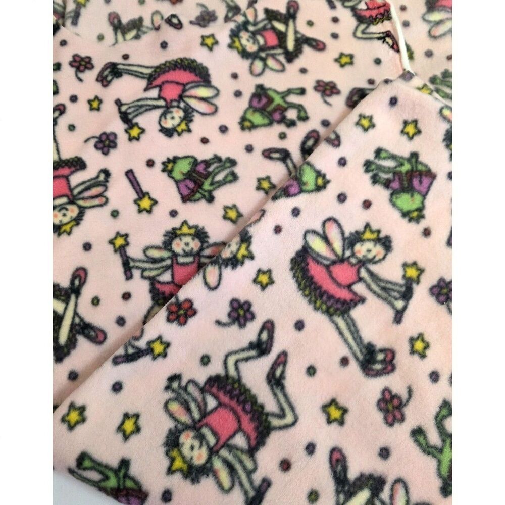 Fleece Girls Ballerina Fairy Princesses Piece 31"x31" Read